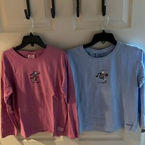 Girls Life Is Good Long-sleeve Shirts
